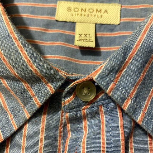 Multi Color Button Up - Picture 3 of 3